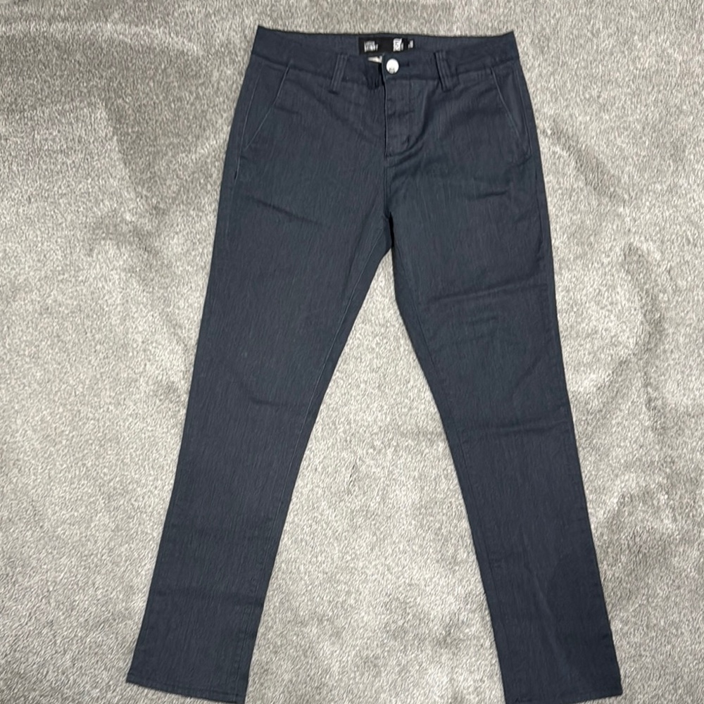RSQ Chino London Skinny Pants in Dark Blue